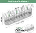 304 Stainless Steel Utensil Holder Dish Drying Rack Kitchen Utensil Organizer
